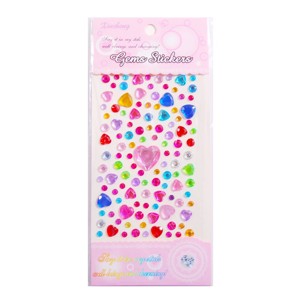 Rhinestone Hearts N Dots