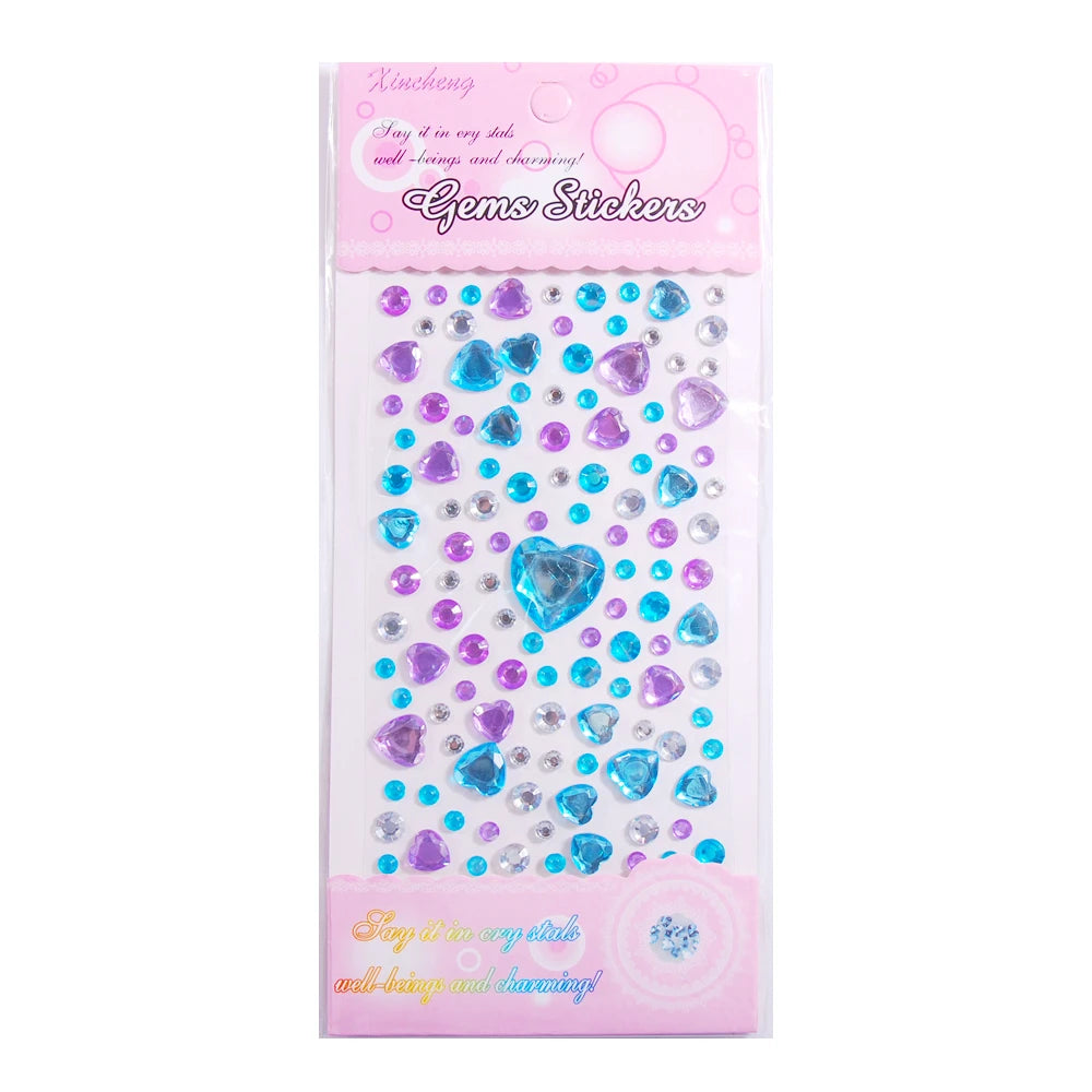 Rhinestone Hearts N Dots