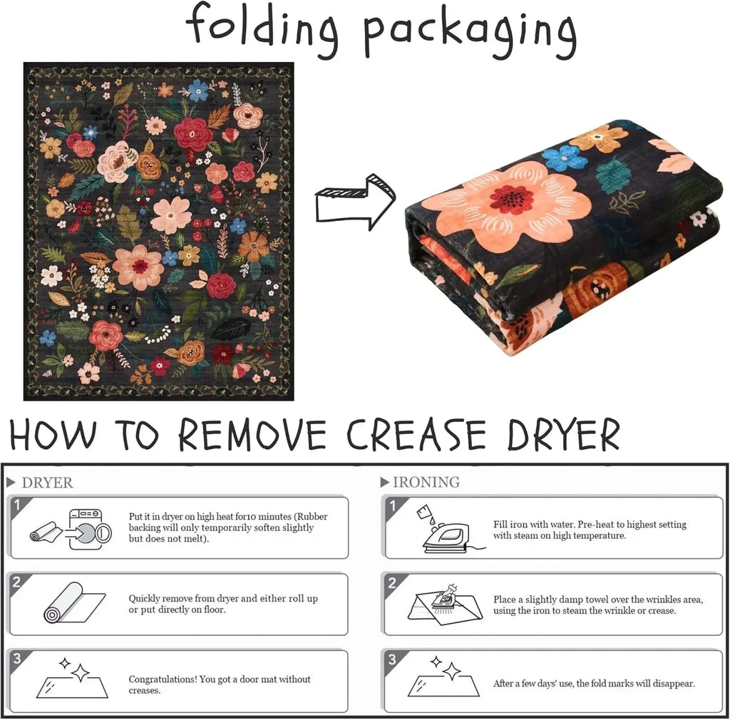 Vinty Floral Rugs