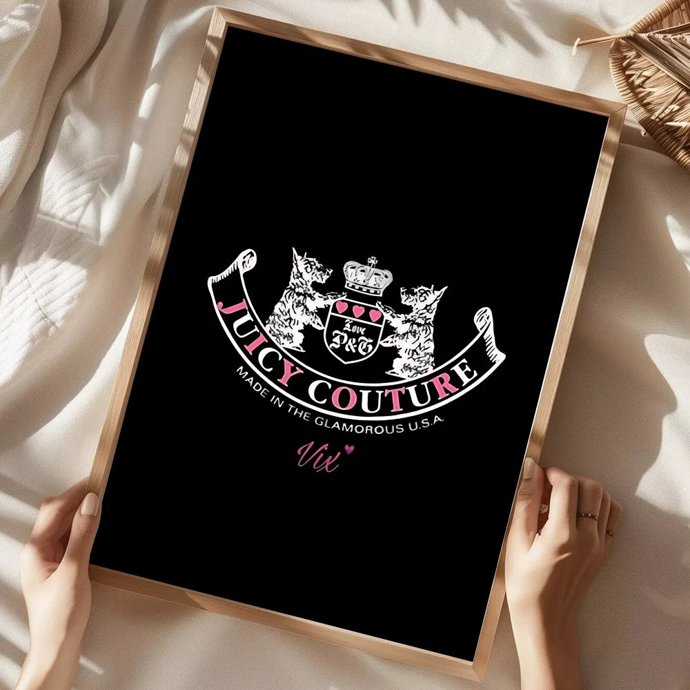 Juicy Couture Wall Deco