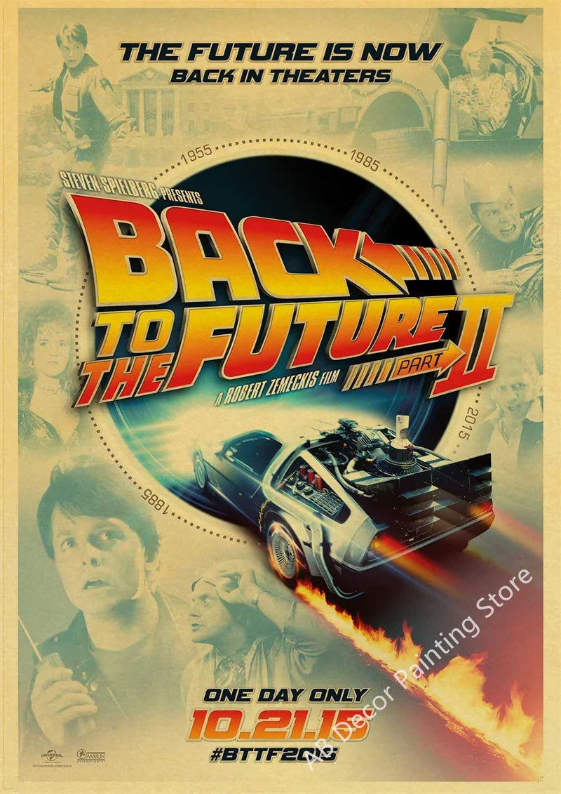 Retro Movie Poster Prints