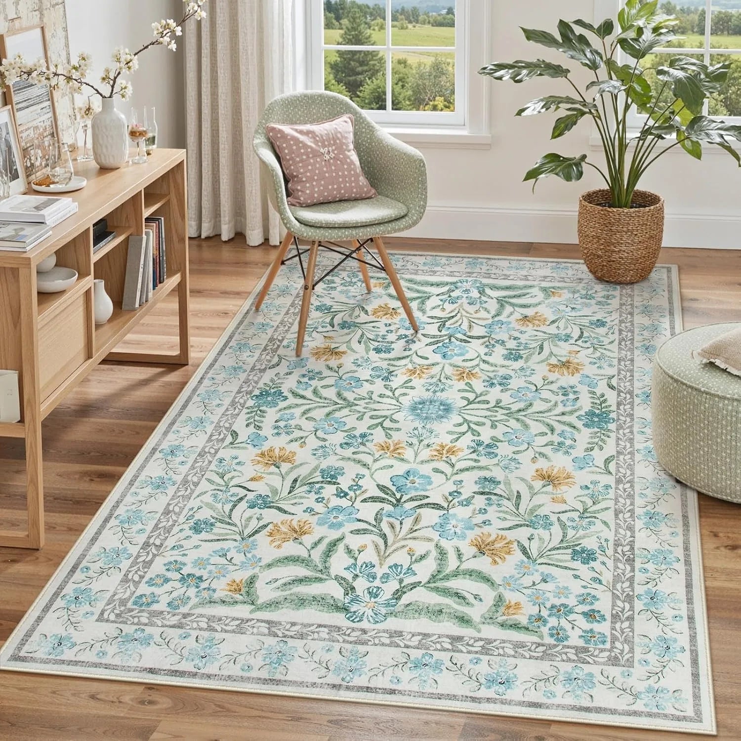 Vinty Floral Rugs