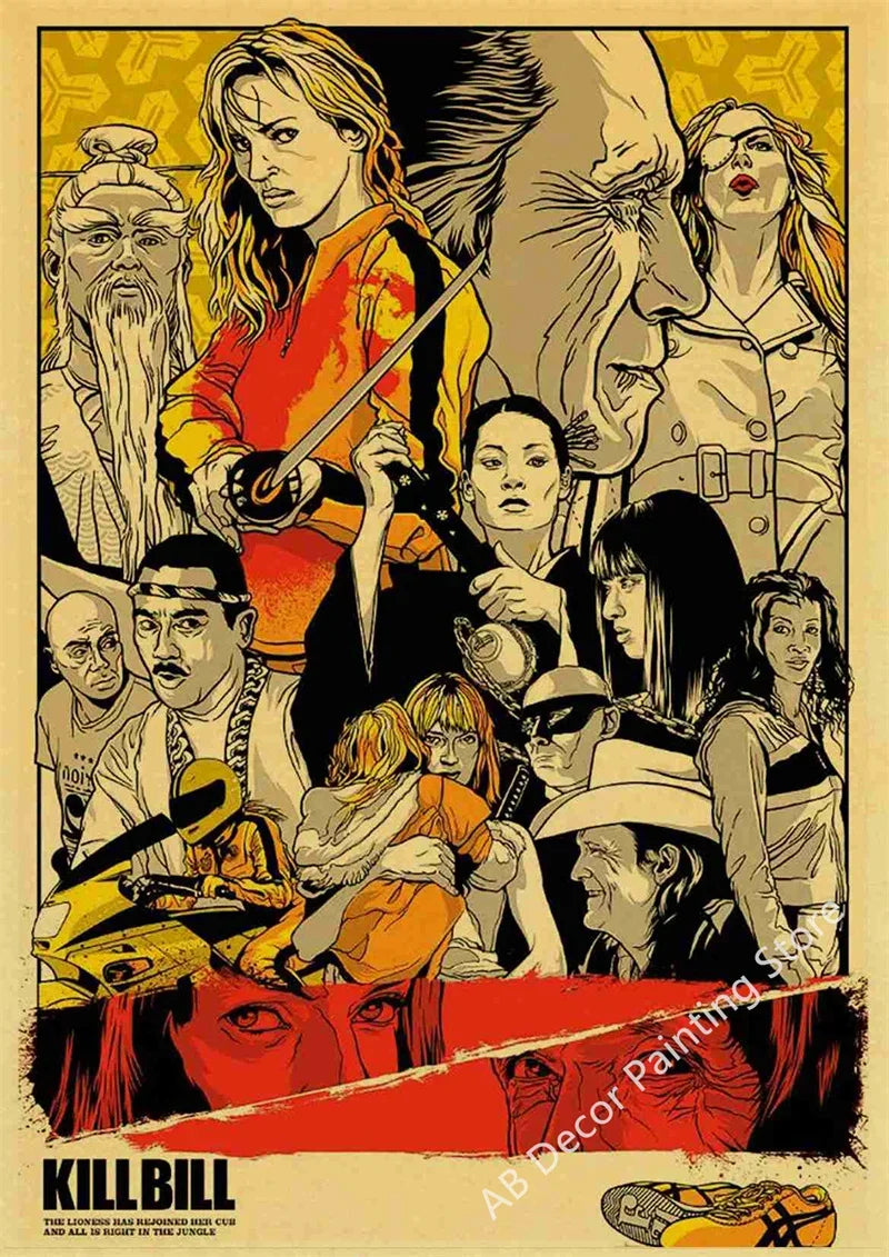 Retro Movie Poster Prints