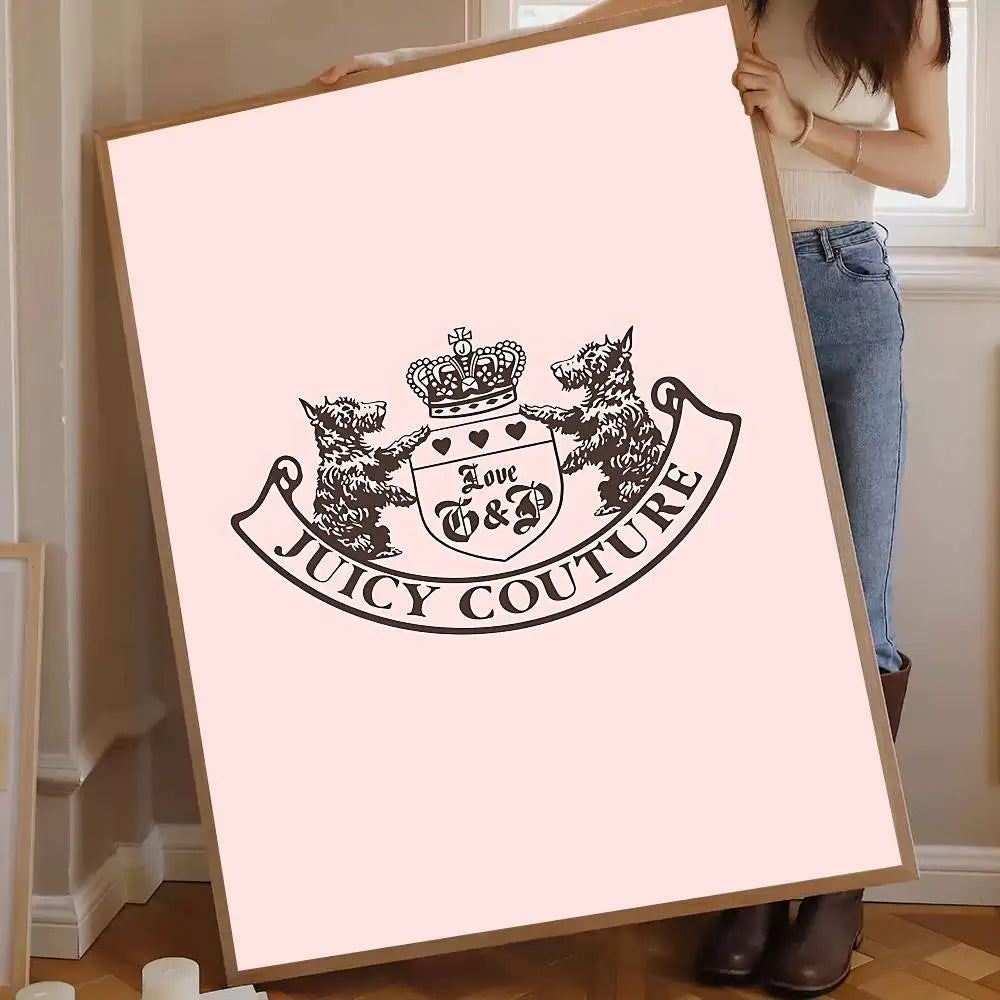 Juicy Couture Wall Decor