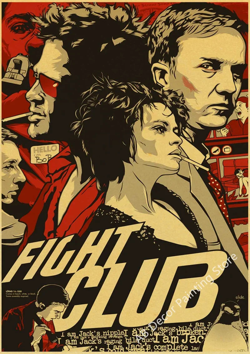 Retro Movie Poster Prints