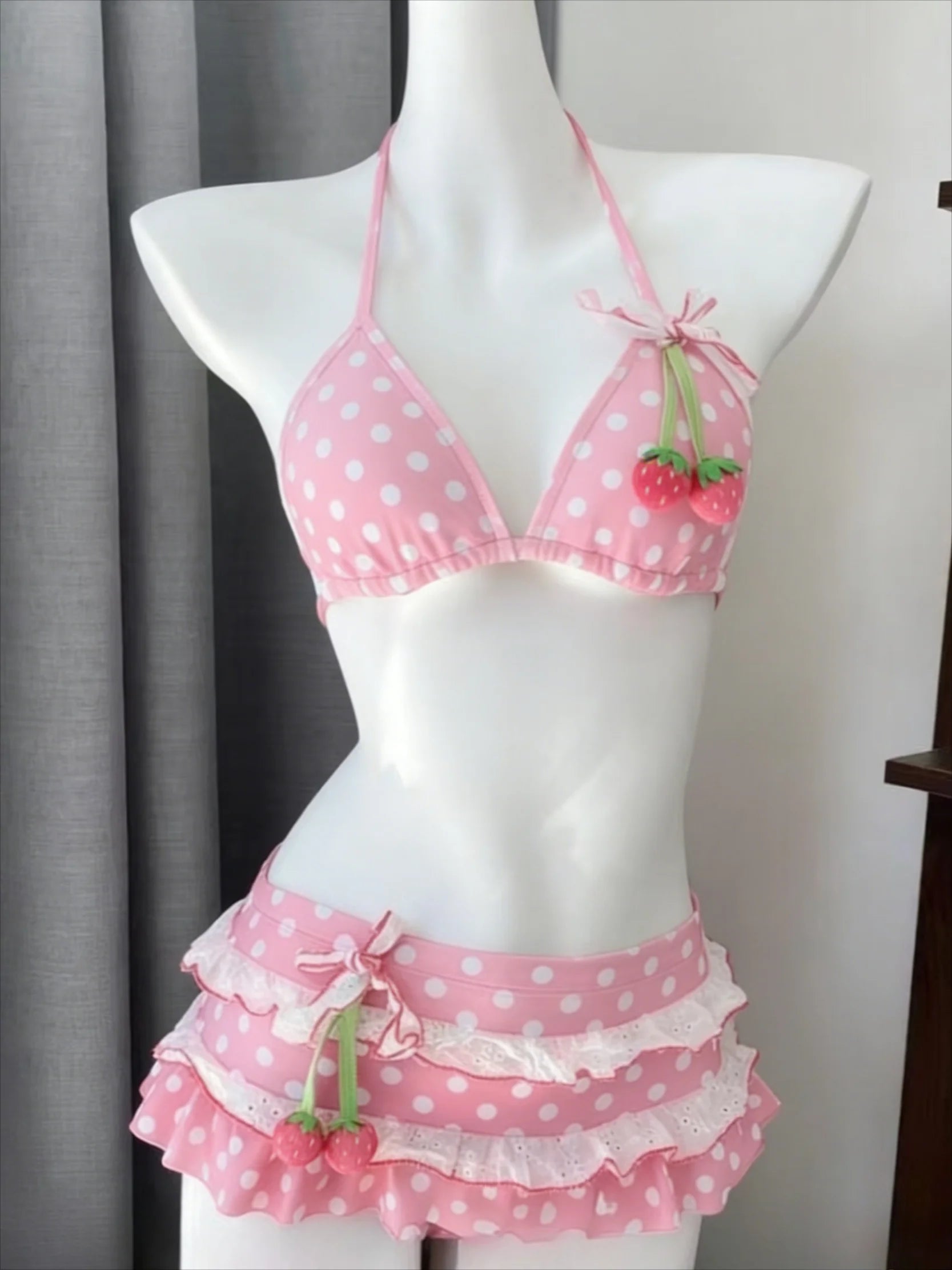Mona Polka Dot Bikini Set