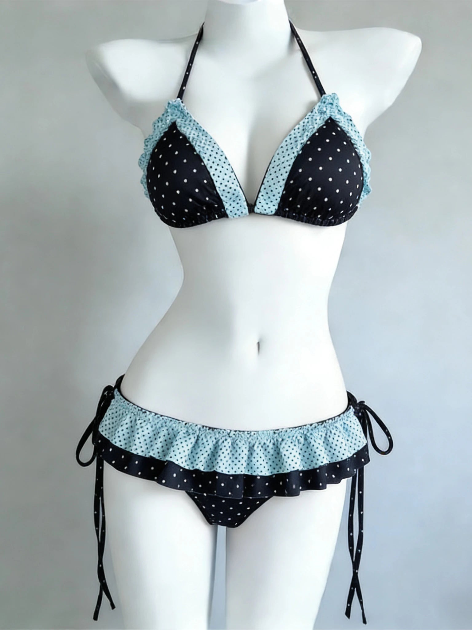 Mona Polka Dot Bikini Set