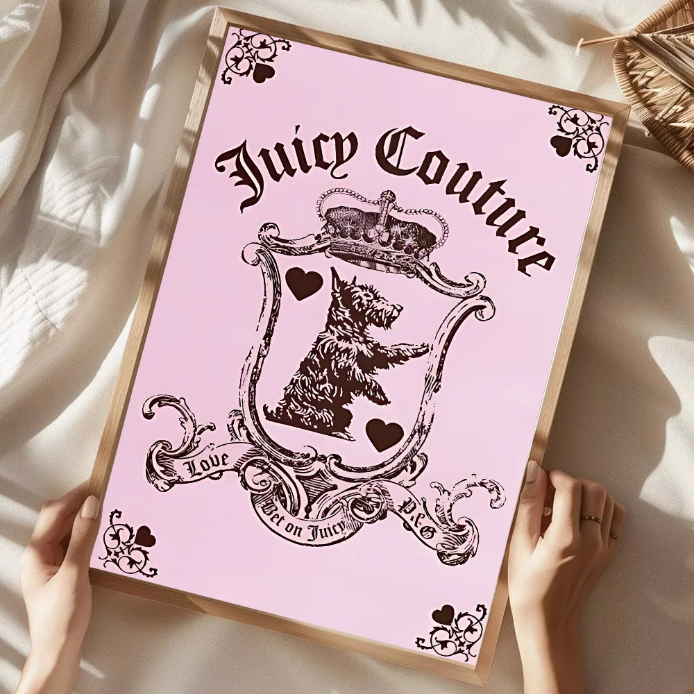 Juicy Couture Wall Deco
