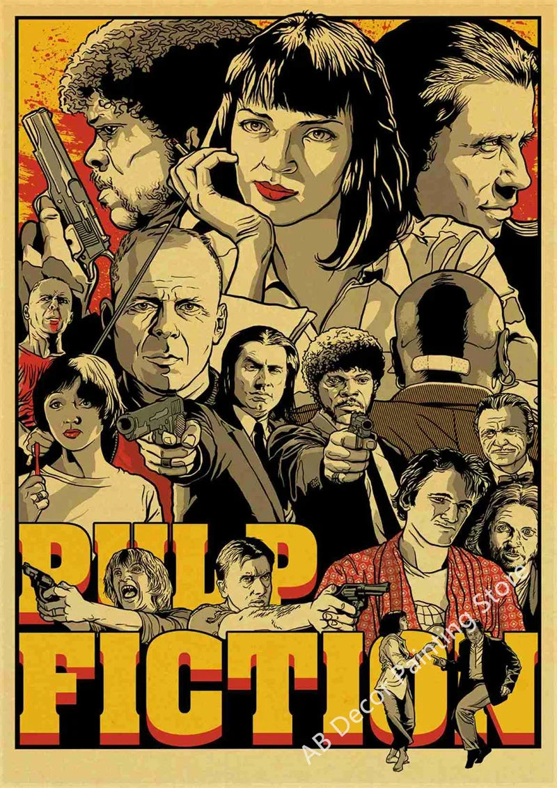 Retro Movie Poster Prints