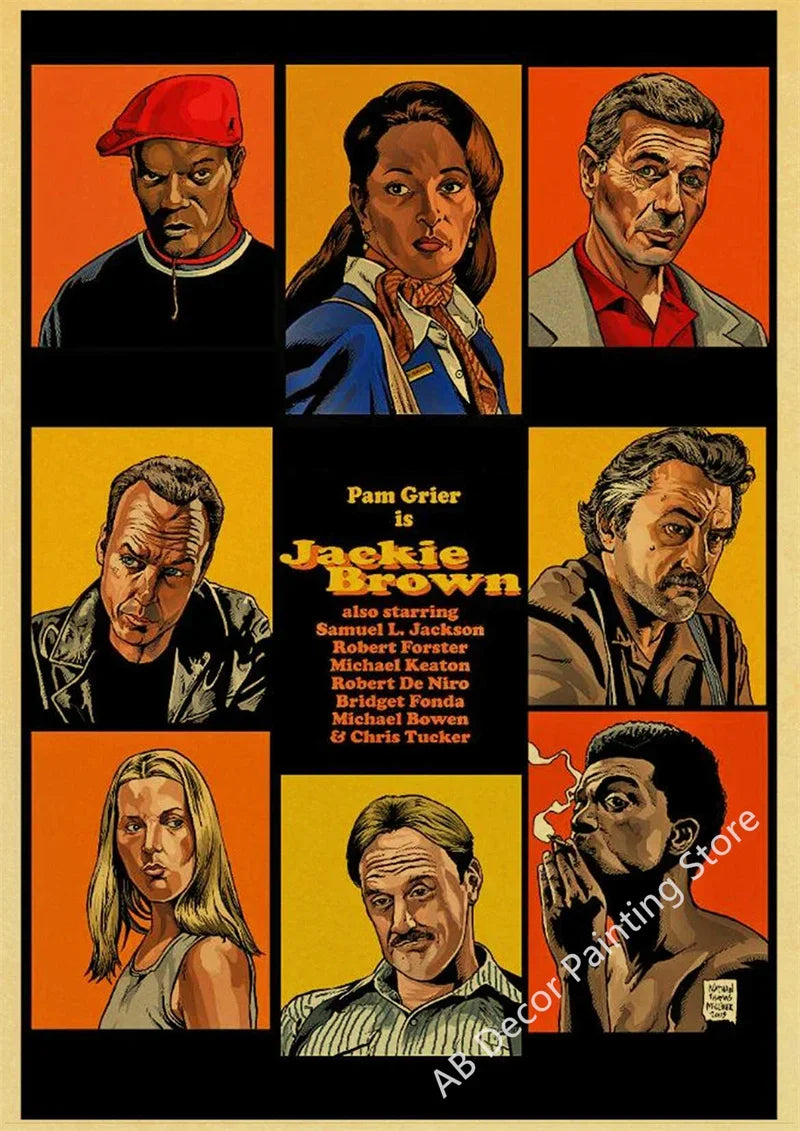 Retro Movie Poster Prints