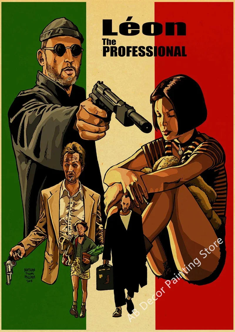 Retro Movie Poster Prints