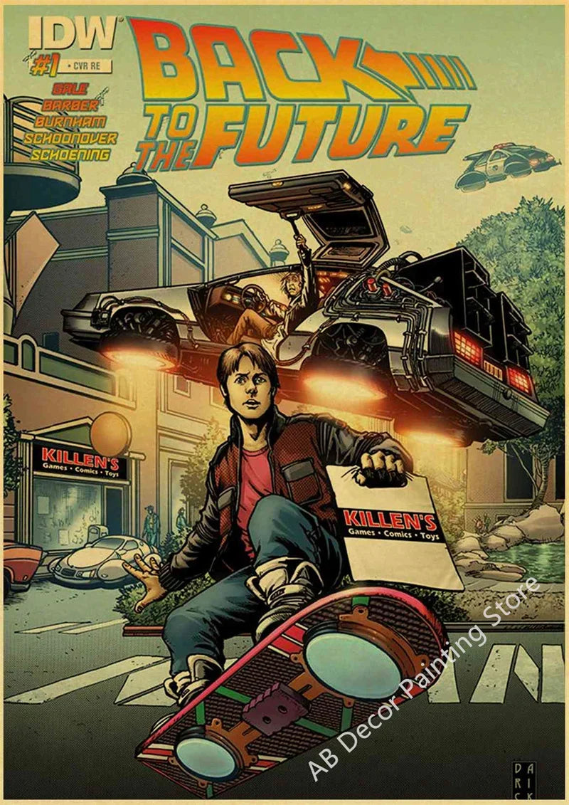 Retro Movie Poster Prints