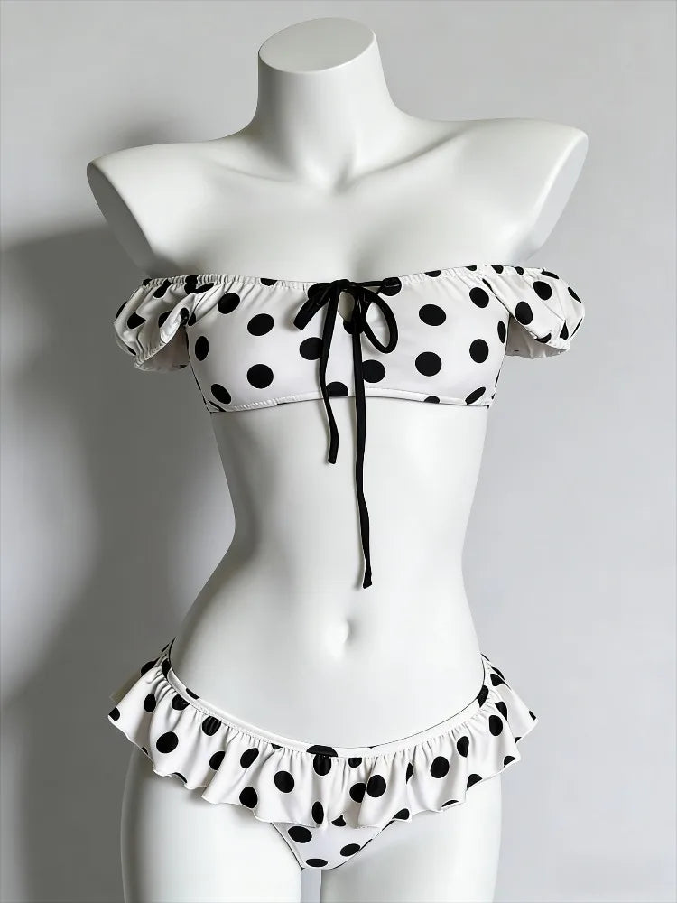 Mona Polka Dot Bikini Set