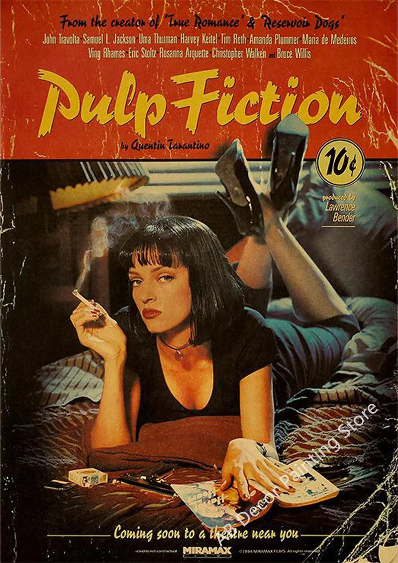 Retro Movie Poster Prints