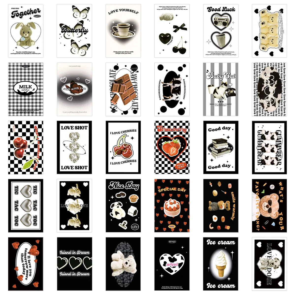 Pink Wall Collage Kit