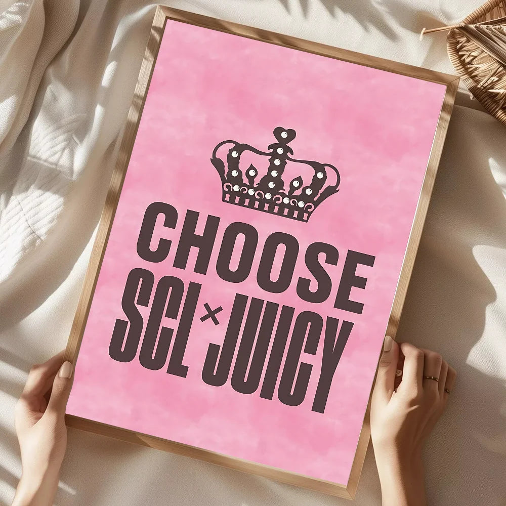 Juicy Couture Wall Deco