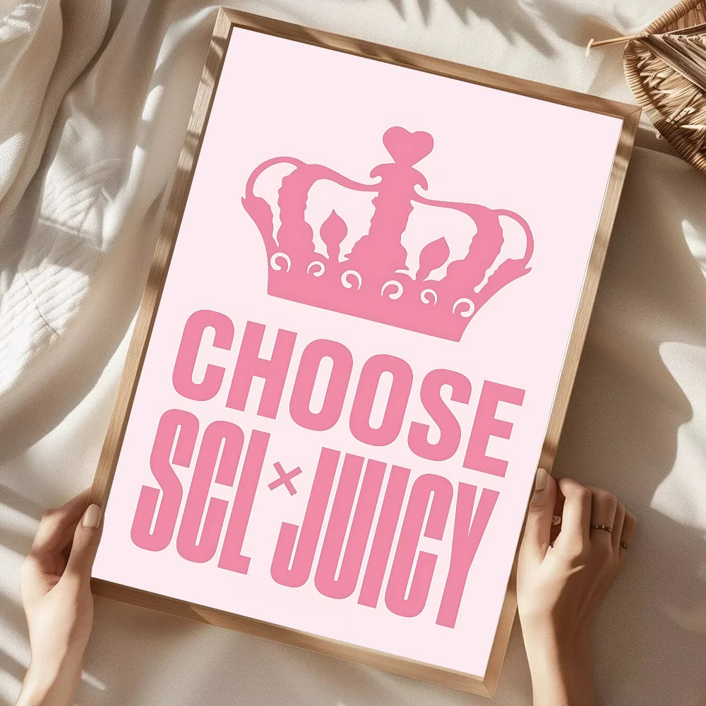 Juicy Couture Wall Deco