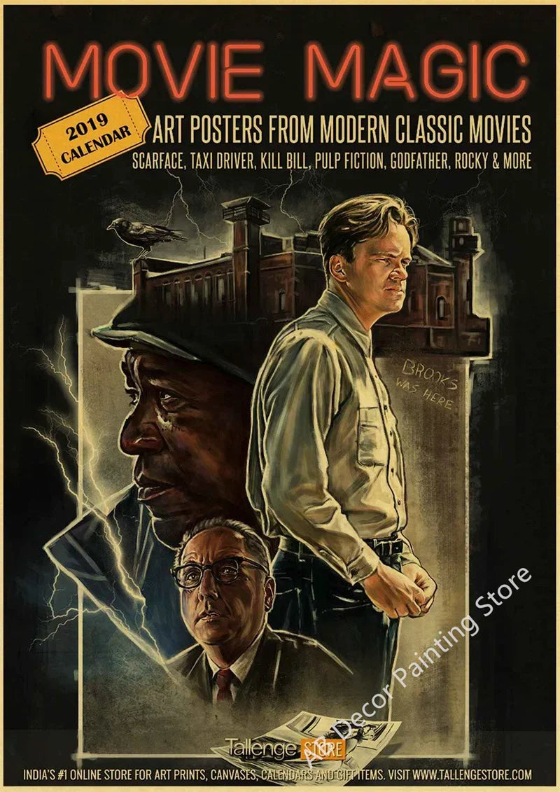 Retro Movie Poster Prints